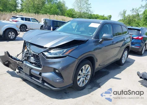 2020 Toyota Highlander Limited z USA, uszkodzony, nr VIN 5TDDZRBH0LS012651